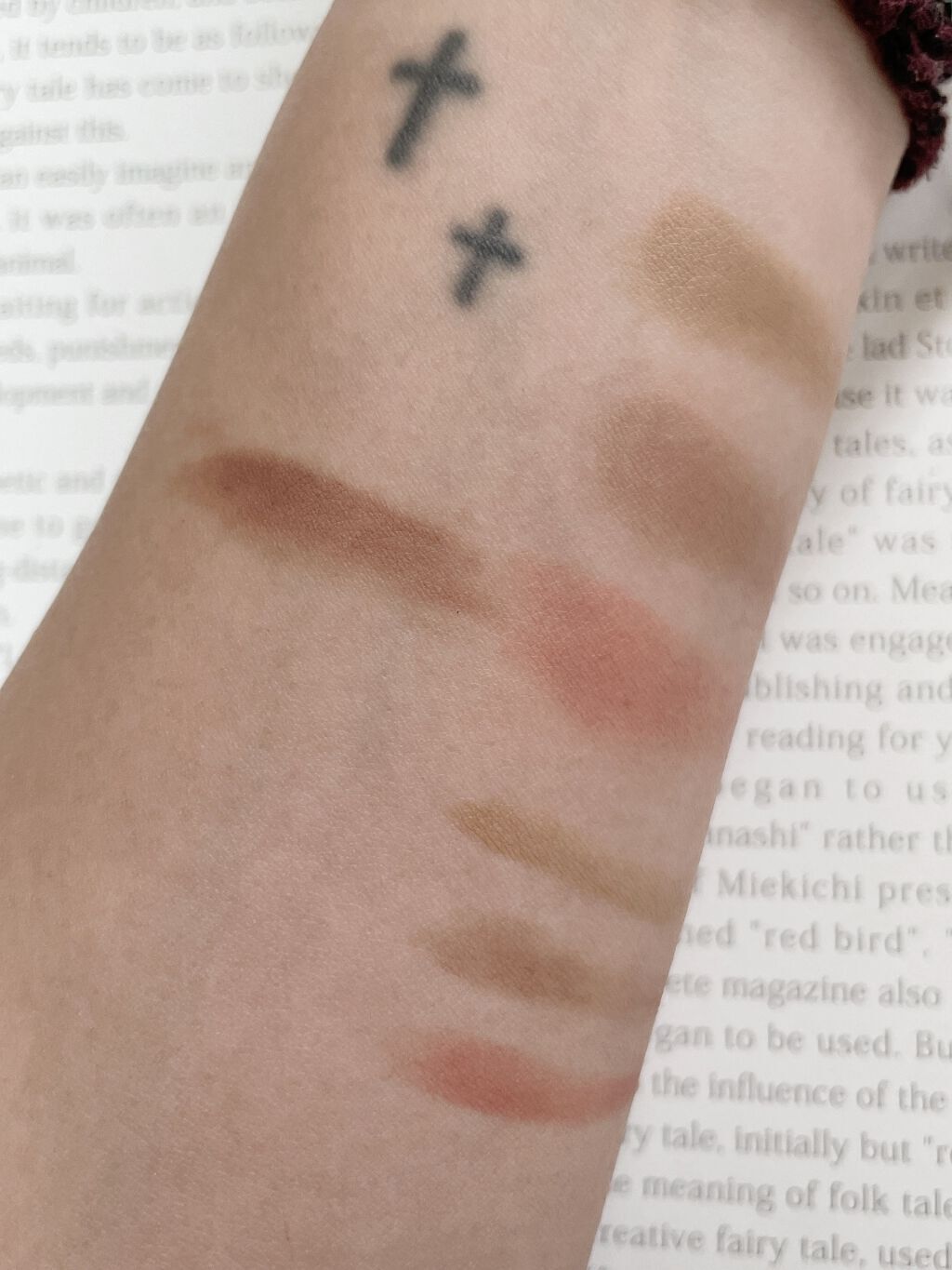 ダブルエンドアイブロウブラシ熊野筆/＆be/メイクブラシを使ったクチコミ（2枚目）