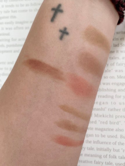 ダブルエンドアイブロウブラシ熊野筆/&be/メイクブラシを使ったクチコミ(2枚目)