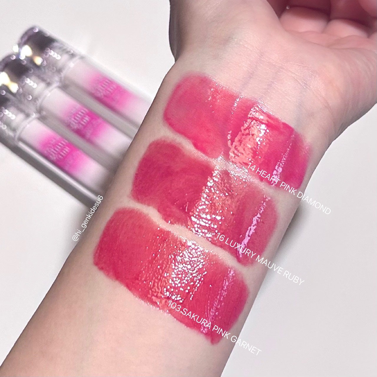 クリスタル グラム ティント/CLIO/リップティントを使ったクチコミ(5枚目)