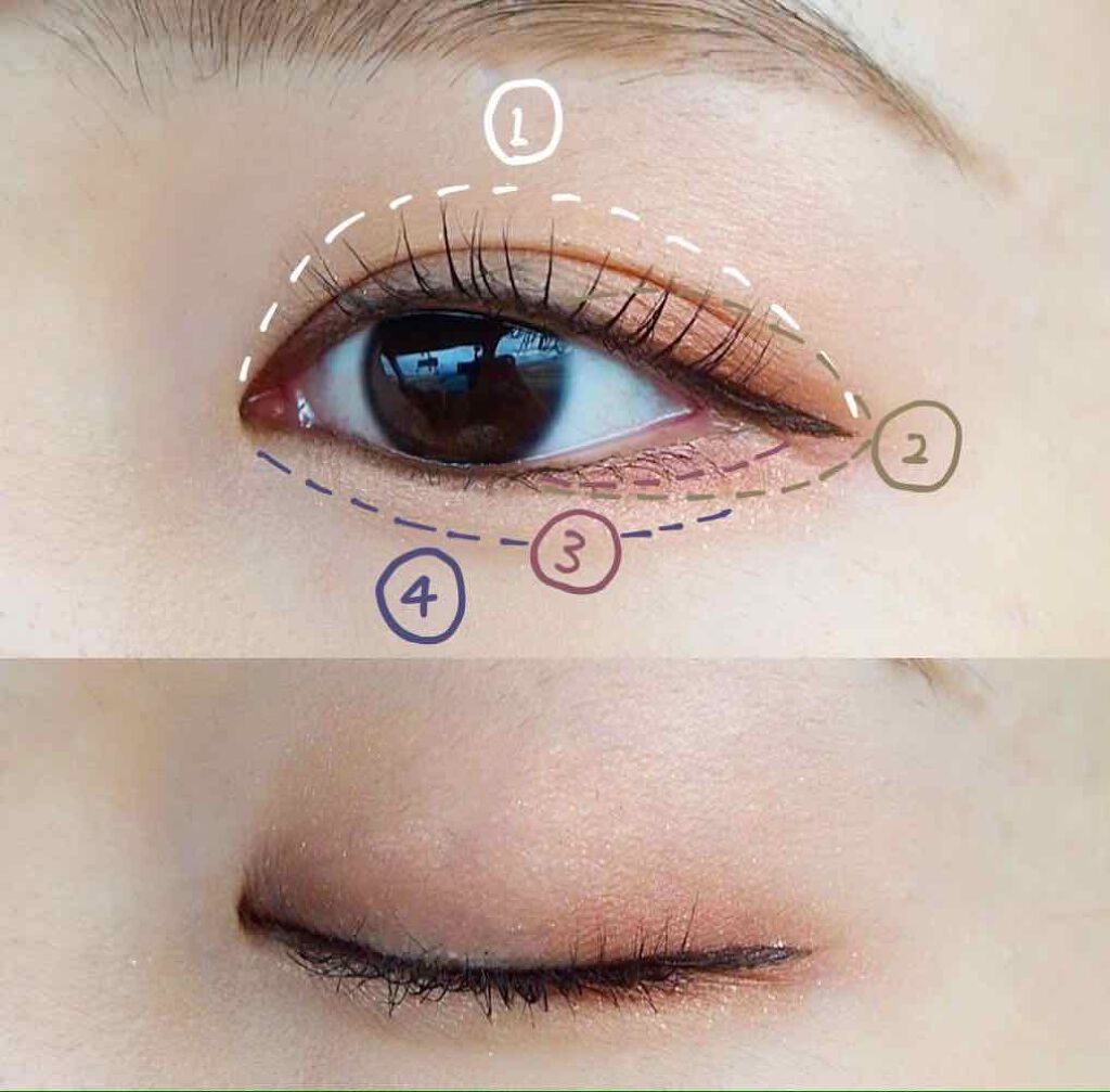 シルキースフレアイズ/キャンメイク/アイシャドウパレットを使ったクチコミ(3枚目)