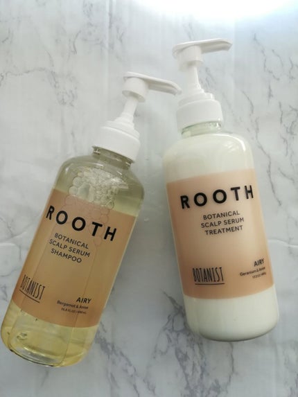 ルース ボタニカルスカルプセラム シャンプー・トリートメント(エアリー)/BOTANIST/市販シャンプーを使ったクチコミ(1枚目)