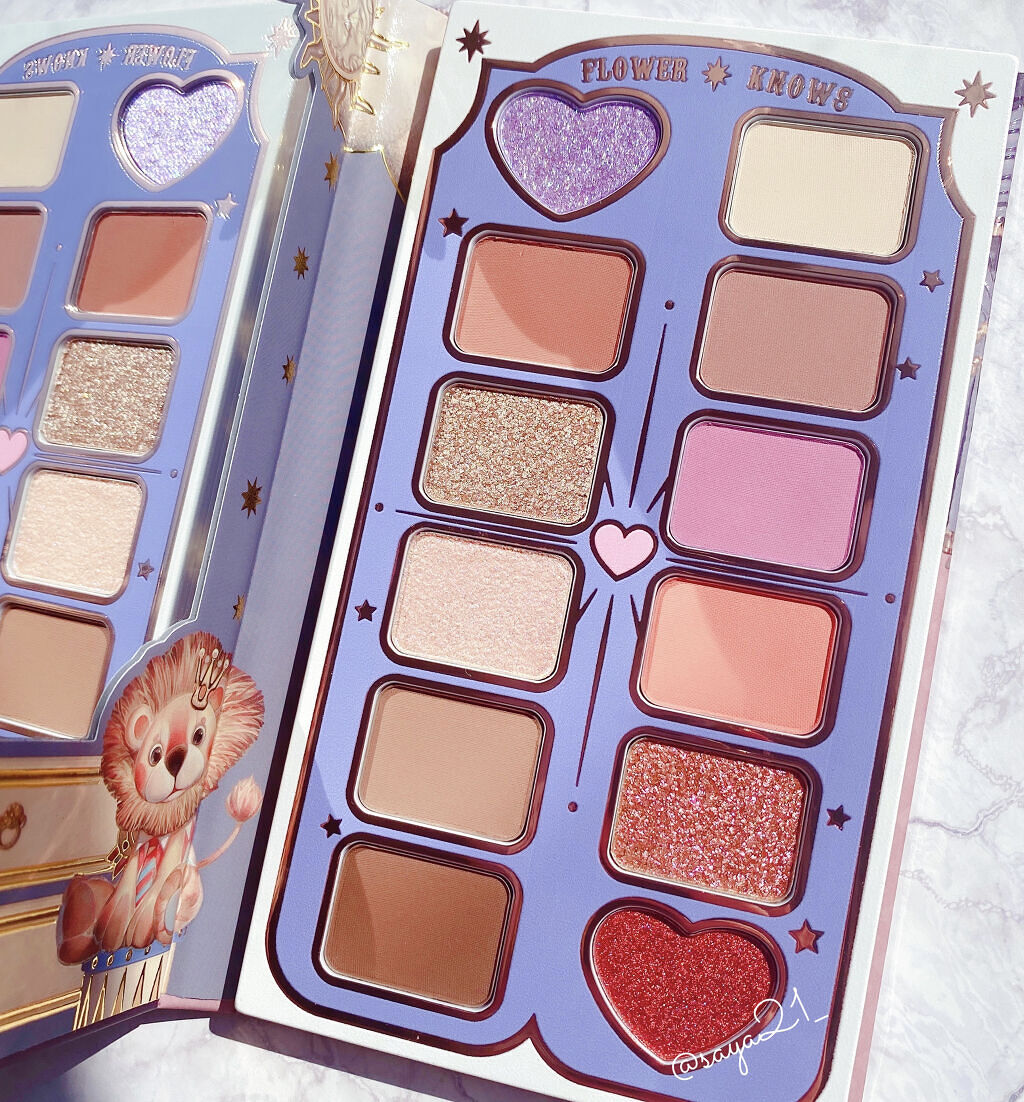 サーカスシリーズ12色アイシャドウパレット  02 Incredible Kingdom/FlowerKnows/アイシャドウパレットを使ったクチコミ（2枚目）