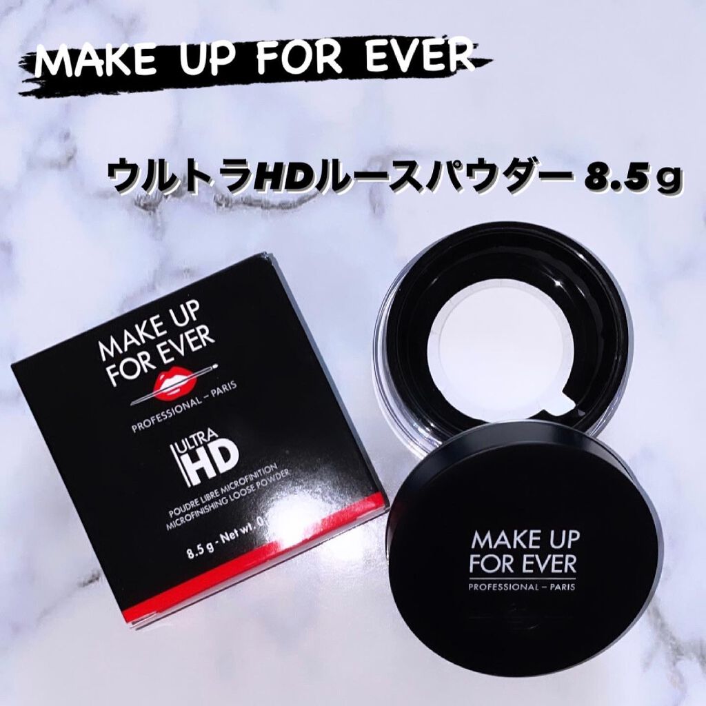 ウルトラHDルースパウダー/MAKE UP FOR EVER/ルースパウダーを使ったクチコミ(1枚目)