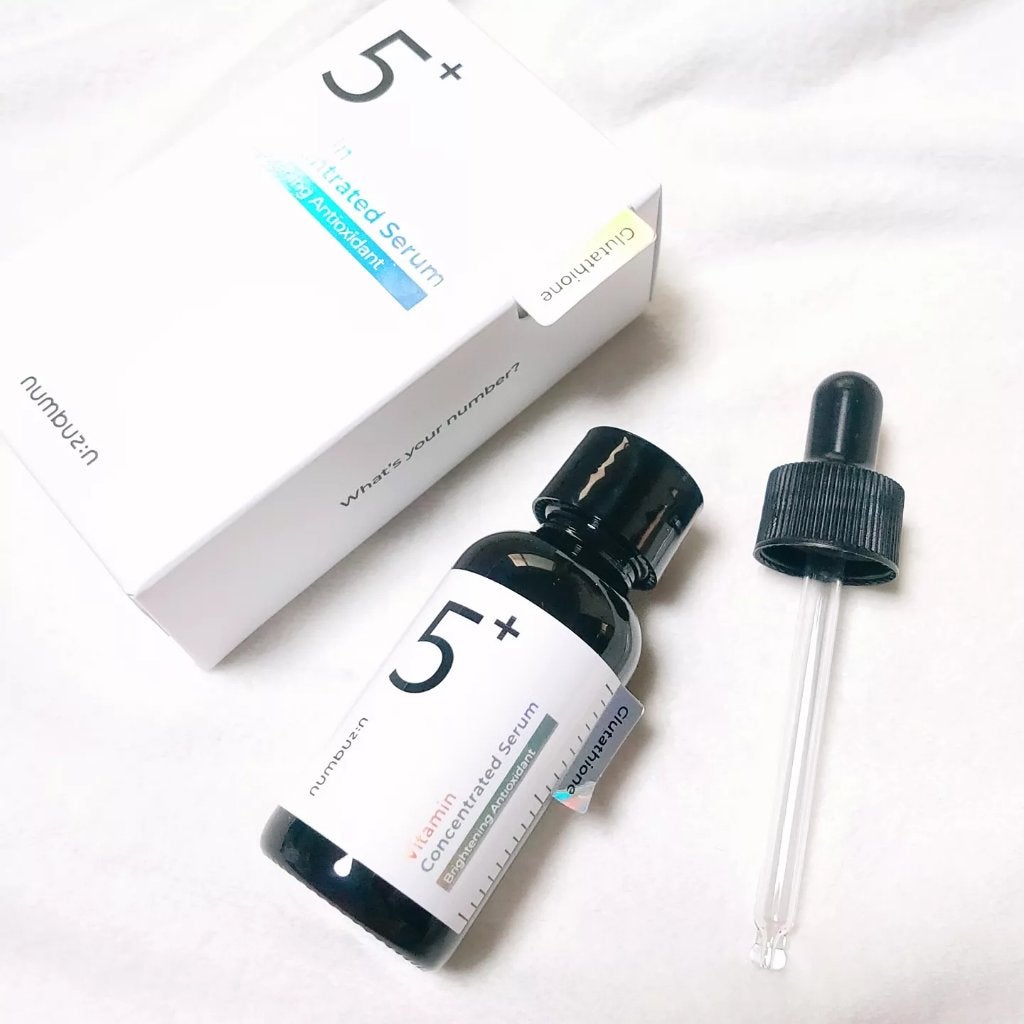 5番 白玉グルタチオンC美容液/numbuzin/美容液を使ったクチコミ(1枚目)