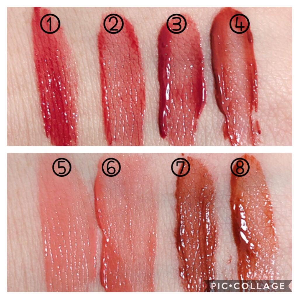 ジューシーラスティングティント/rom&nd/リップティントを使ったクチコミ(2枚目)