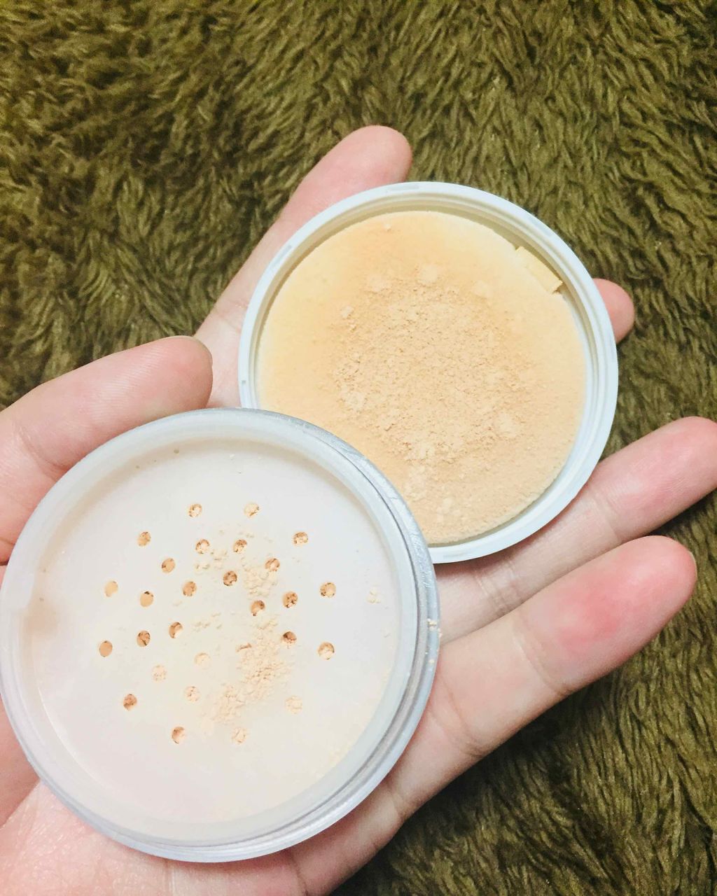 【旧品】マシュマロフィニッシュパウダー/キャンメイク/プレストパウダーを使ったクチコミ（2枚目）