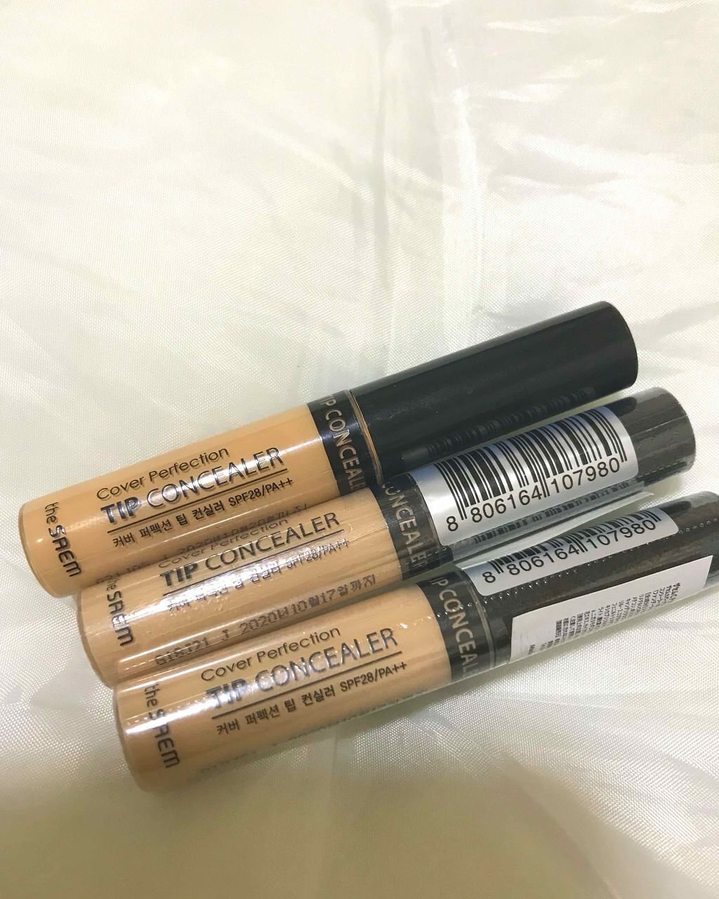 カバーパーフェクション チップコンシーラー/the SAEM/リキッドコンシーラーを使ったクチコミ(1枚目)