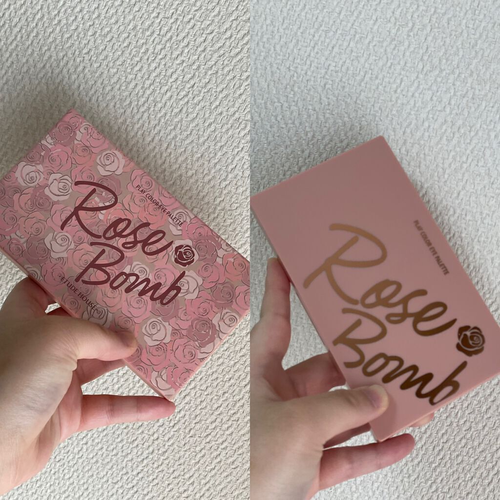 プレイカラーアイパレット ローズボム/ETUDE/アイシャドウパレットを使ったクチコミ(1枚目)