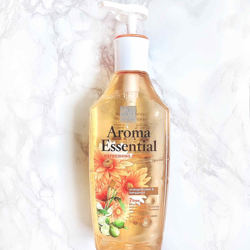 アロマエッセンシャルシャンプー/miseenscene/シャンプー・コンディショナーを使ったクチコミ(4枚目)