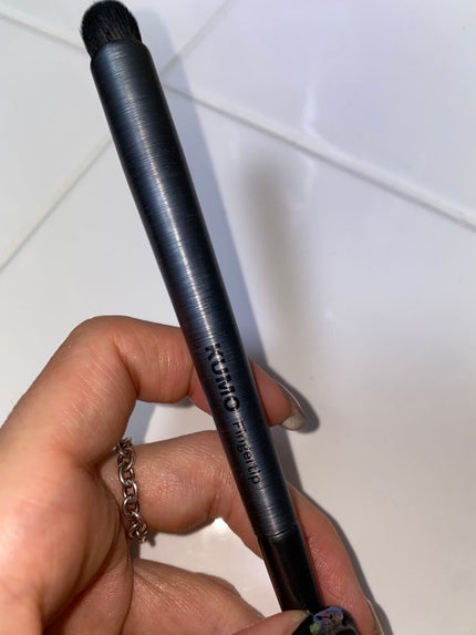 finger tip brush/KUMO/メイクブラシを使ったクチコミ(3枚目)