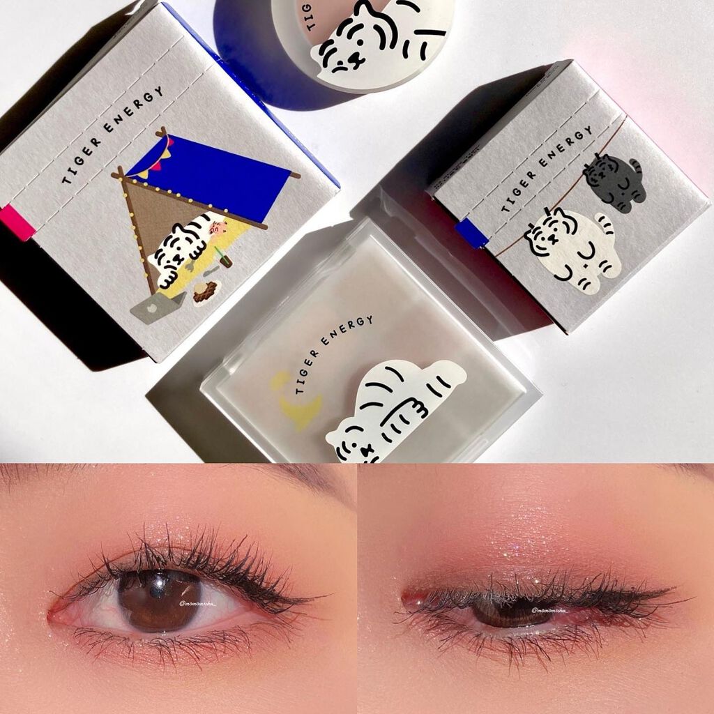 ムジークタイガーデューイーチーク /ETUDE/パウダーチークを使ったクチコミ（1枚目）