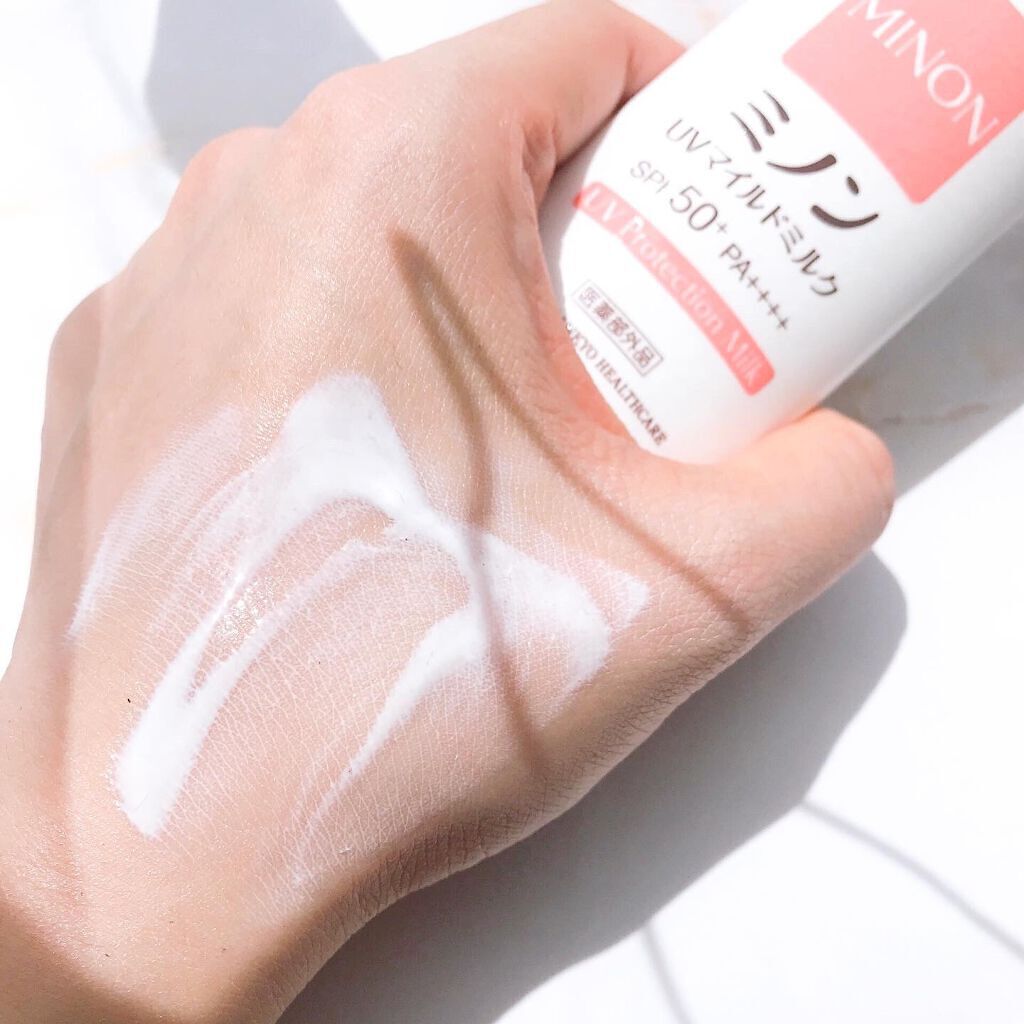 ミノンUVマイルドミルク/ミノン/日焼け止めミルクを使ったクチコミ（3枚目）