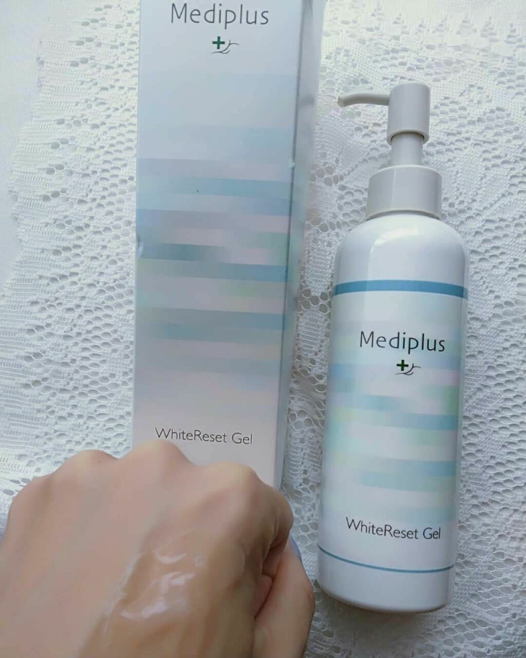 ホワイティクリアゲル/メディプラス/オールインワン化粧品を使ったクチコミ(2枚目)