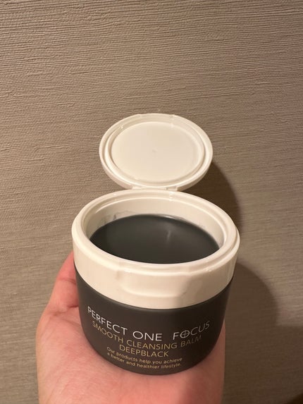 パーフェクトワンフォーカス スムースクレンジングバーム ディープブラック/PERFECT ONE FOCUS/クレンジングバームを使ったクチコミ(1枚目)