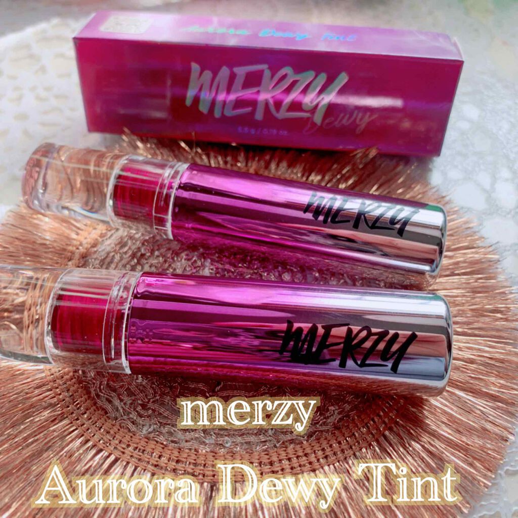 オーロラ デュイ ティント/MERZY/リップティントを使ったクチコミ（1枚目）
