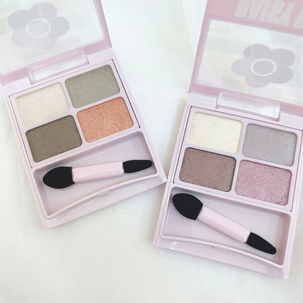 デイジードール アイカラー パレット BR-03 オリーブブラウン/DAISY DOLL by MARY QUANT/アイシャドウパレットを使ったクチコミ(2枚目)