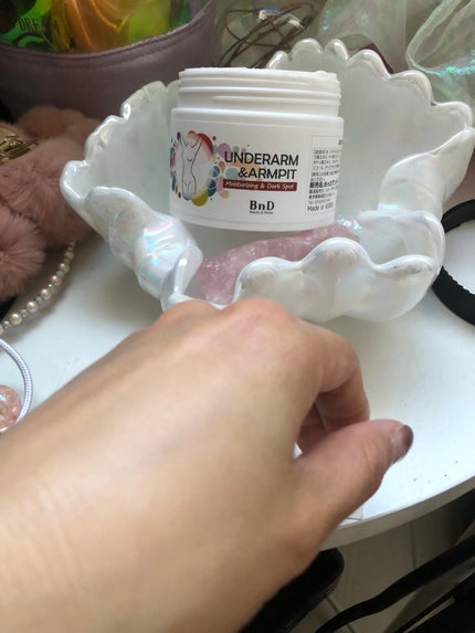 BnDアンダーアームクリーム(ボディクリーム)/BnD/デリケートゾーンケアを使ったクチコミ(5枚目)
