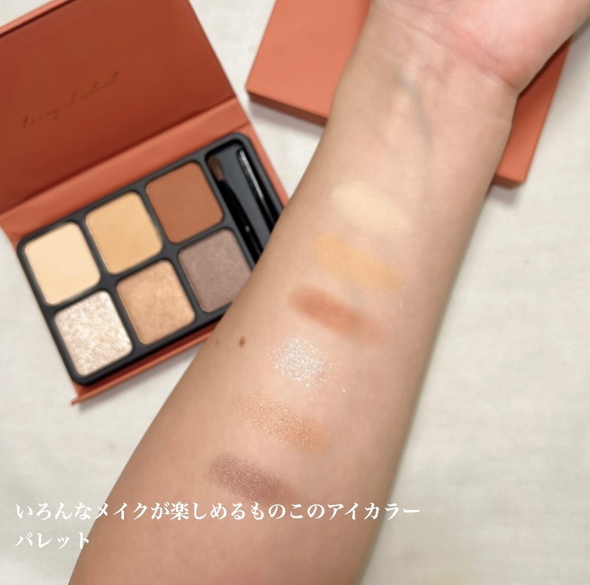 アイカラーパレット/heme/アイシャドウパレットを使ったクチコミ（2枚目）