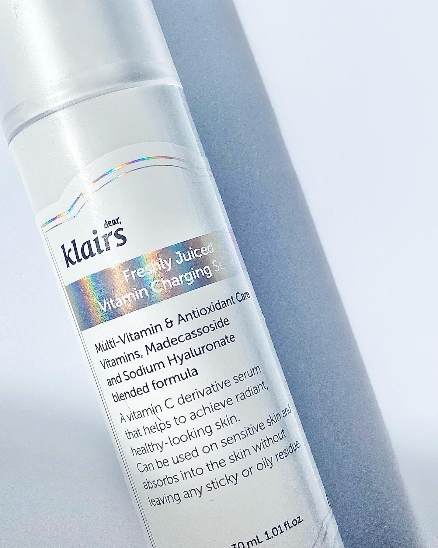 フレッシュリージュースドビタミンチャージングセラム(30ml)/Klairs/美容液を使ったクチコミ（2枚目）