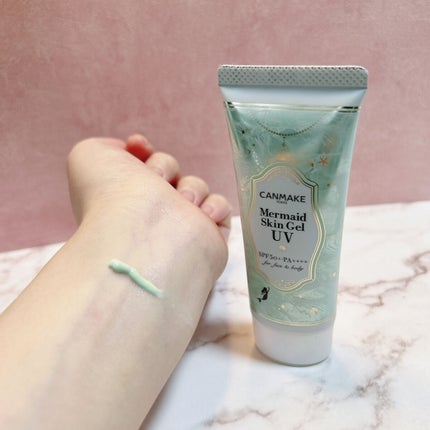 マーメイドスキンジェルUV/キャンメイク/日焼け止めジェルを使ったクチコミ(2枚目)