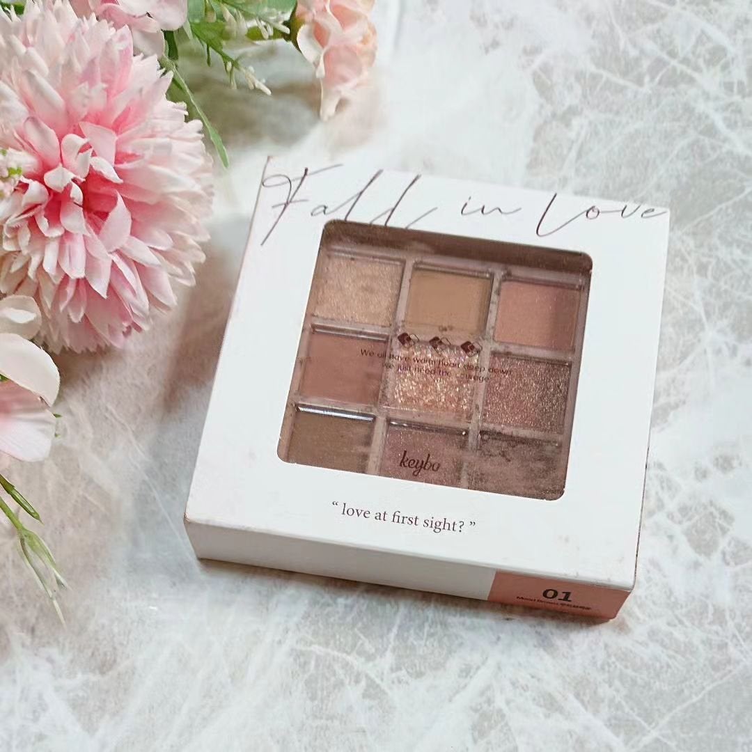 KEYBO FALL IN LOVE SHADOW PALETTE/keybo/アイシャドウパレットを使ったクチコミ(1枚目)