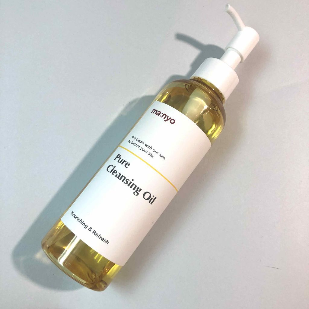ピュア クレンジング オイル/manyo/オイルクレンジングを使ったクチコミ(1枚目)