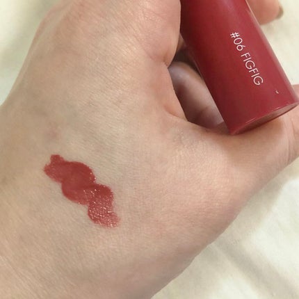 ジューシーラスティングティント/rom&nd/リップティントを使ったクチコミ(2枚目)