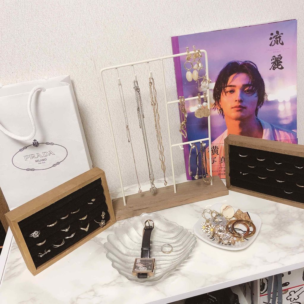 3段式クリアーケース/DAISO/その他化粧小物を使ったクチコミ(3枚目)