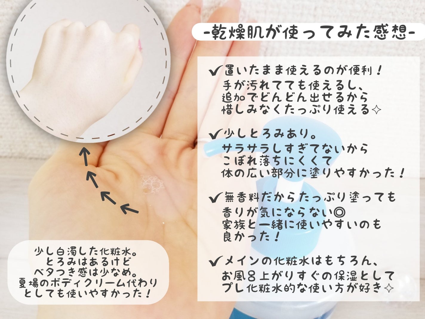 白潤薬用美白化粧水/肌ラボ/化粧水を使ったクチコミ(3枚目)