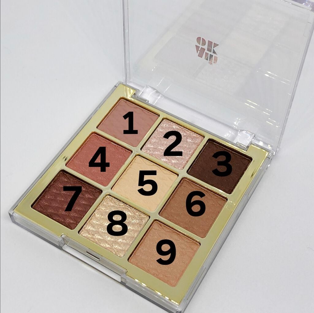 なーらっく on LIPS 「韓国Amiokソフトクレイビームアイシャドウパレット 🖌👀✨ロ..」(4枚目)