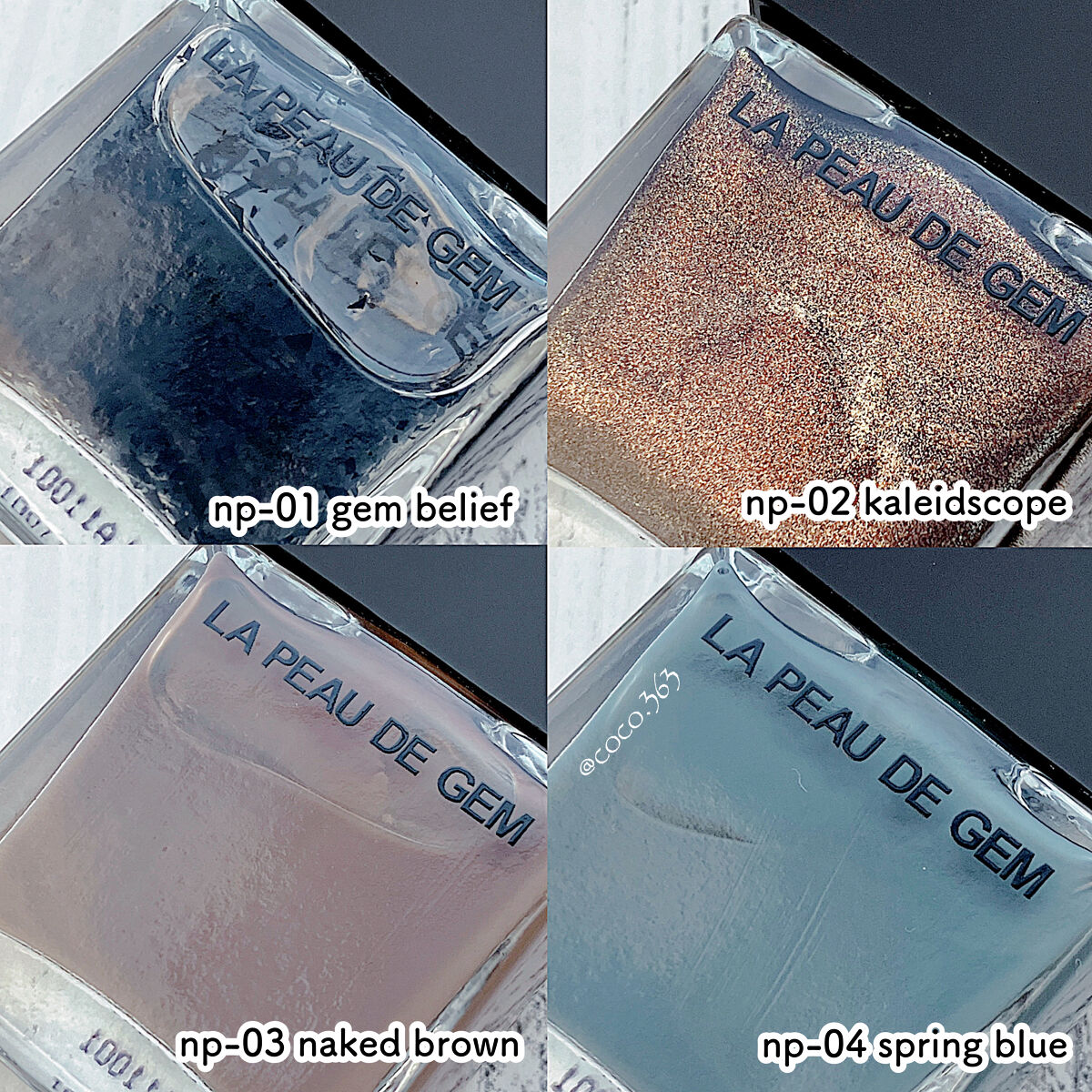 LA PEAU DE GEM nail polish/la peau de gem./マニキュアを使ったクチコミ（2枚目）