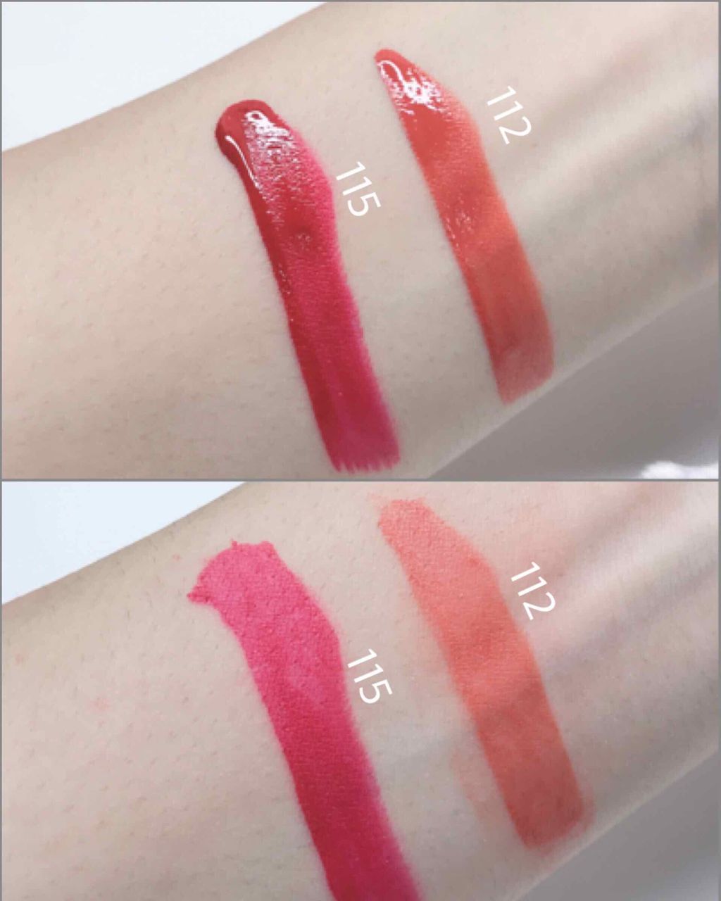 ルージュシグネチャー /ロレアル パリ/リップグロスを使ったクチコミ（3枚目）