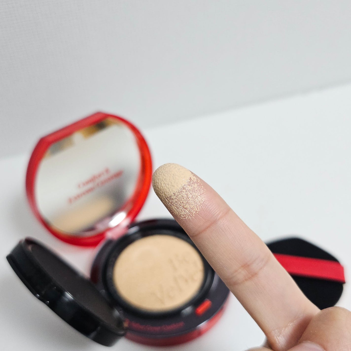 ビーベルベットカバークッション/espoir/クッションファンデーションを使ったクチコミ(3枚目)