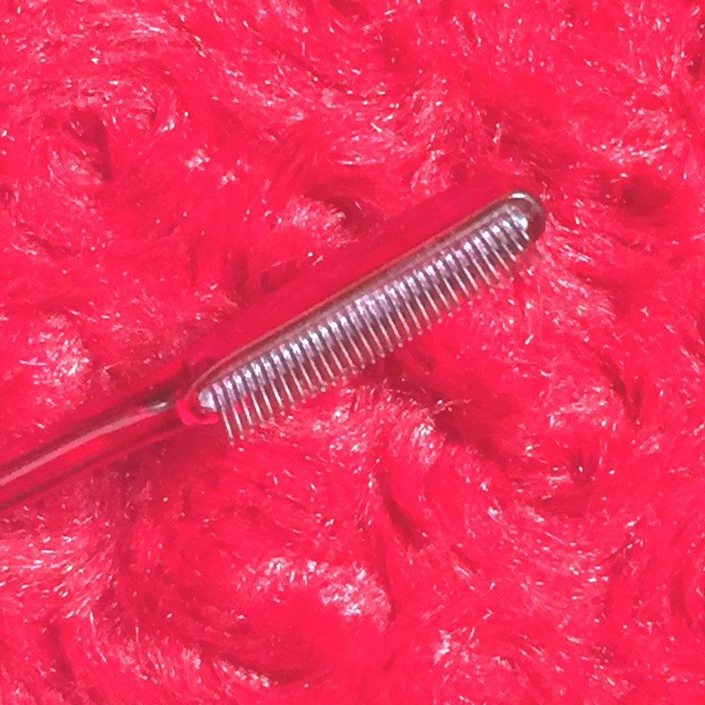 マスカラコーム メタルN（ナチュラル）/チャスティ/その他化粧小物を使ったクチコミ（3枚目）