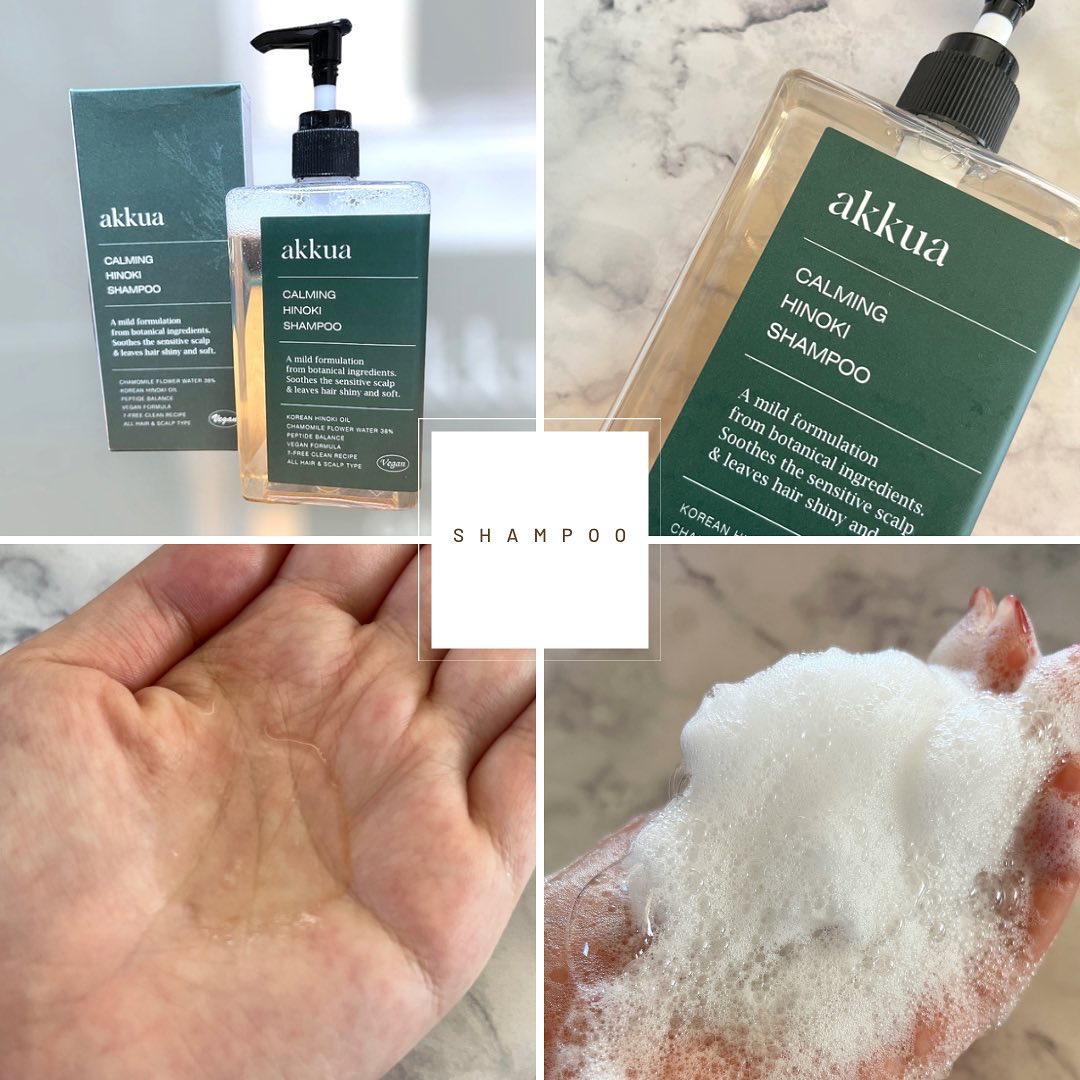 カーミングヒノキシャンプー /AKKUA/市販シャンプーを使ったクチコミ（3枚目）