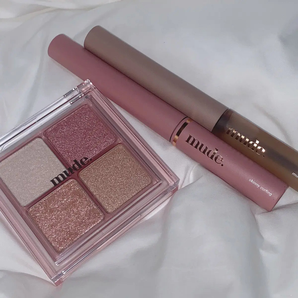 インスパイアスキニーカーリングマスカラ 05 ミュートブラウン/mude./マスカラを使ったクチコミ（1枚目）