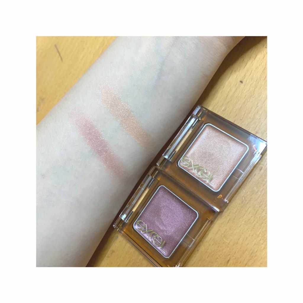 リアルクローズシャドウ/excel/アイシャドウパレットを使ったクチコミ(4枚目)