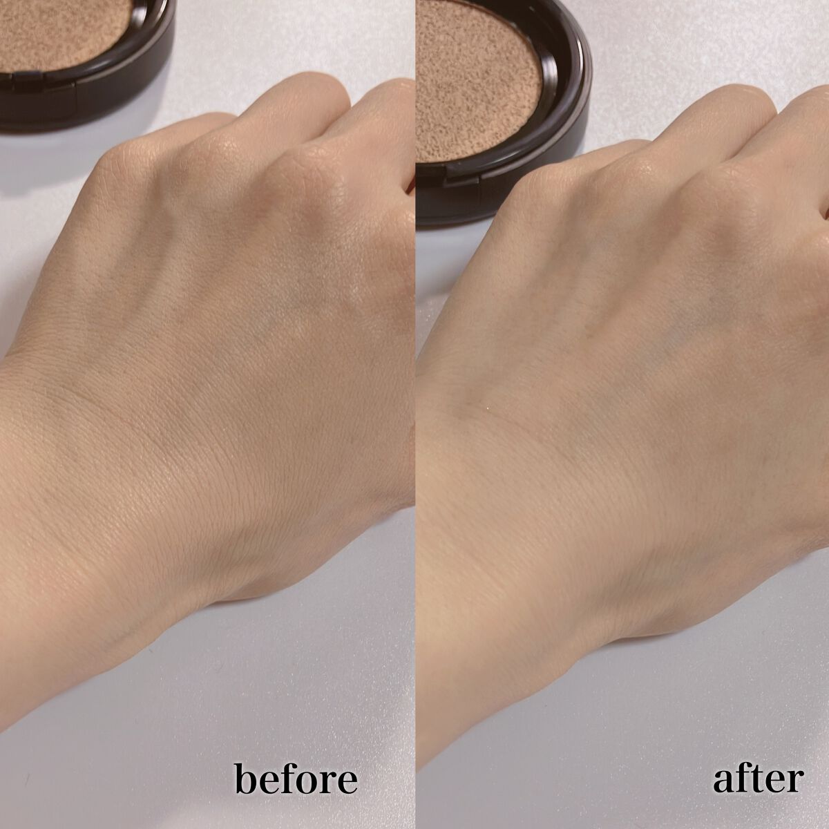 ベルベットジュエルクッション/BIVABOO/クッションファンデーションを使ったクチコミ(4枚目)