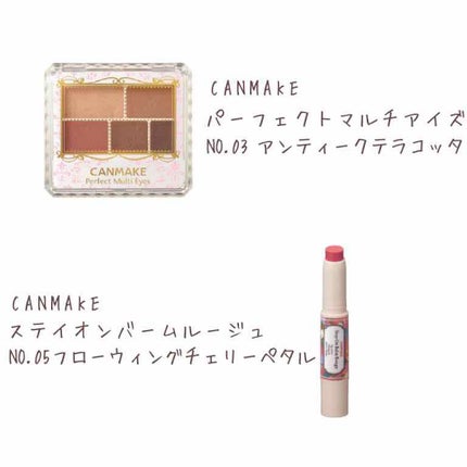 パーフェクトマルチアイズ/キャンメイク/アイシャドウパレットを使ったクチコミ(4枚目)