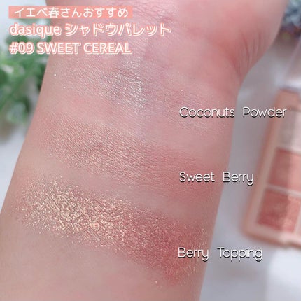 シャドウパレット/dasique/アイシャドウパレットを使ったクチコミ(3枚目)