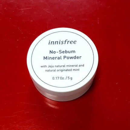 ノーセバム ミネラルパウダー/innisfree/ルースパウダーを使ったクチコミ(1枚目)