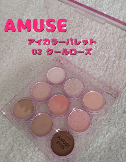 アイカラーパレット/AMUSE/アイシャドウパレットを使ったクチコミ(1枚目)