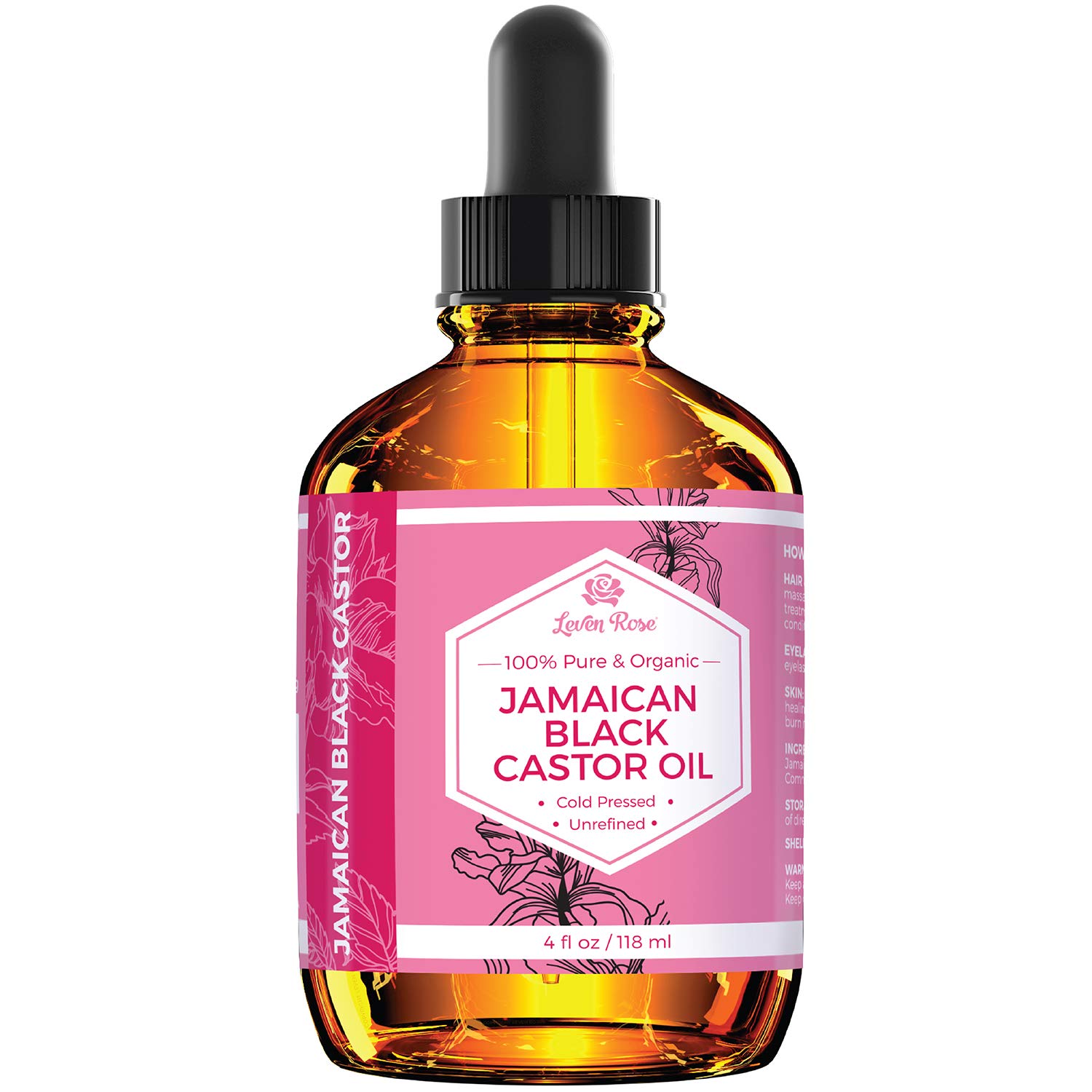 levenrose Jamaican Black Castor Seed Oil