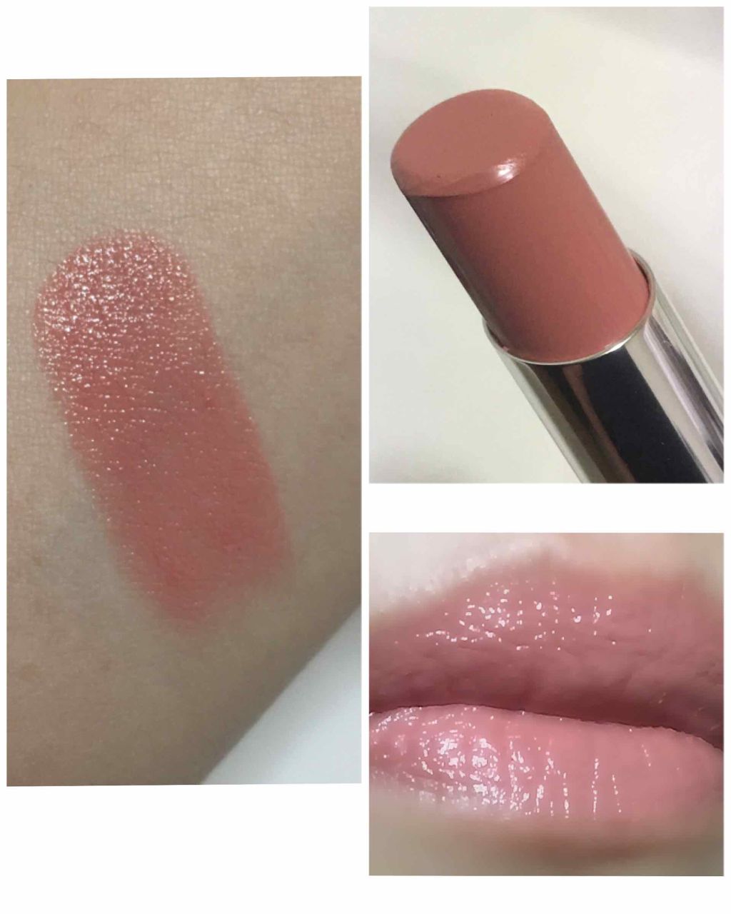 ラスティングフィニッシュ クリーミィ リップ 016 ショコラピンク/リンメル ロンドン/口紅を使ったクチコミ（2枚目）