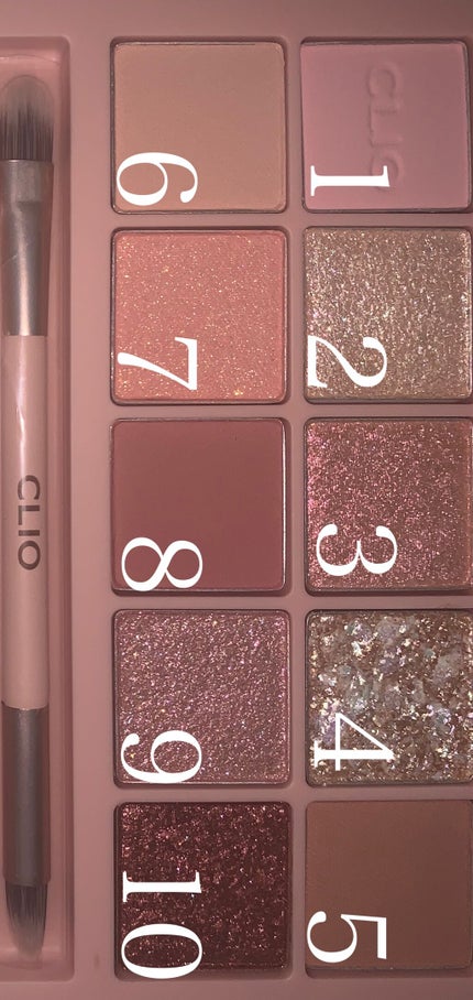 プロ アイ パレット/CLIO/アイシャドウパレットを使ったクチコミ(2枚目)