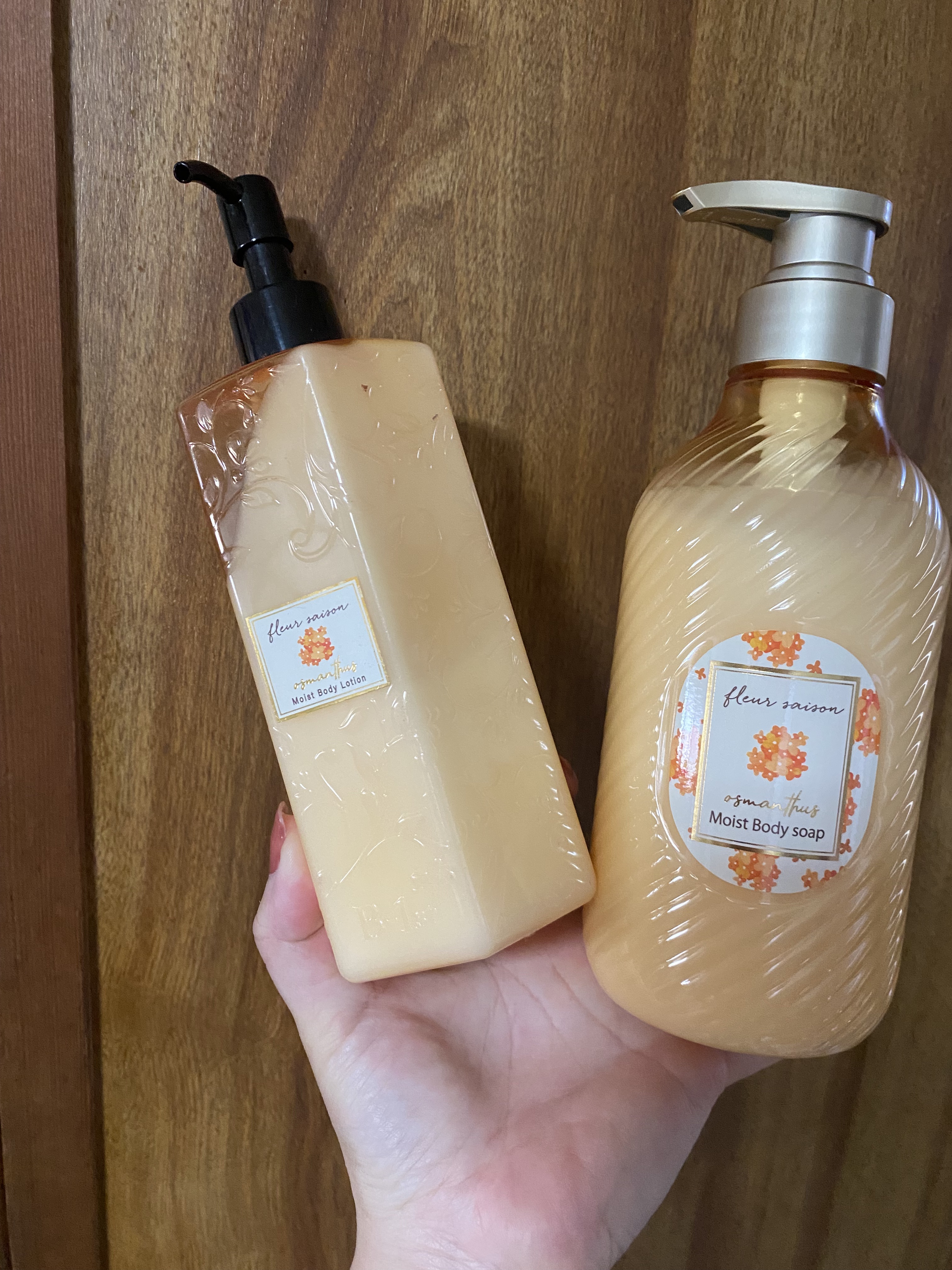 フルールセゾン ボディソープ キンモクセイの香り/フルールセゾン /ボディソープを使ったクチコミ（1枚目）