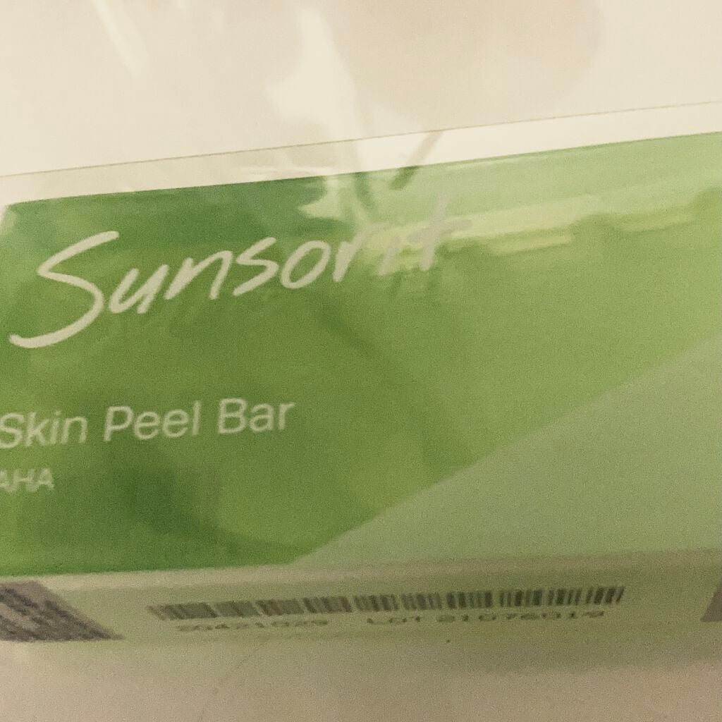 スキンピールバー AHA/サンソリット/洗顔石鹸を使ったクチコミ(1枚目)