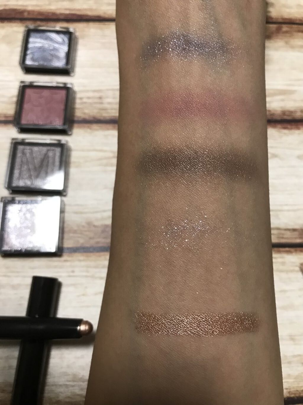 ドラマティックアイカラー (パウダー)/(クリーム)/マキアージュ/アイシャドウパレットを使ったクチコミ（2枚目）