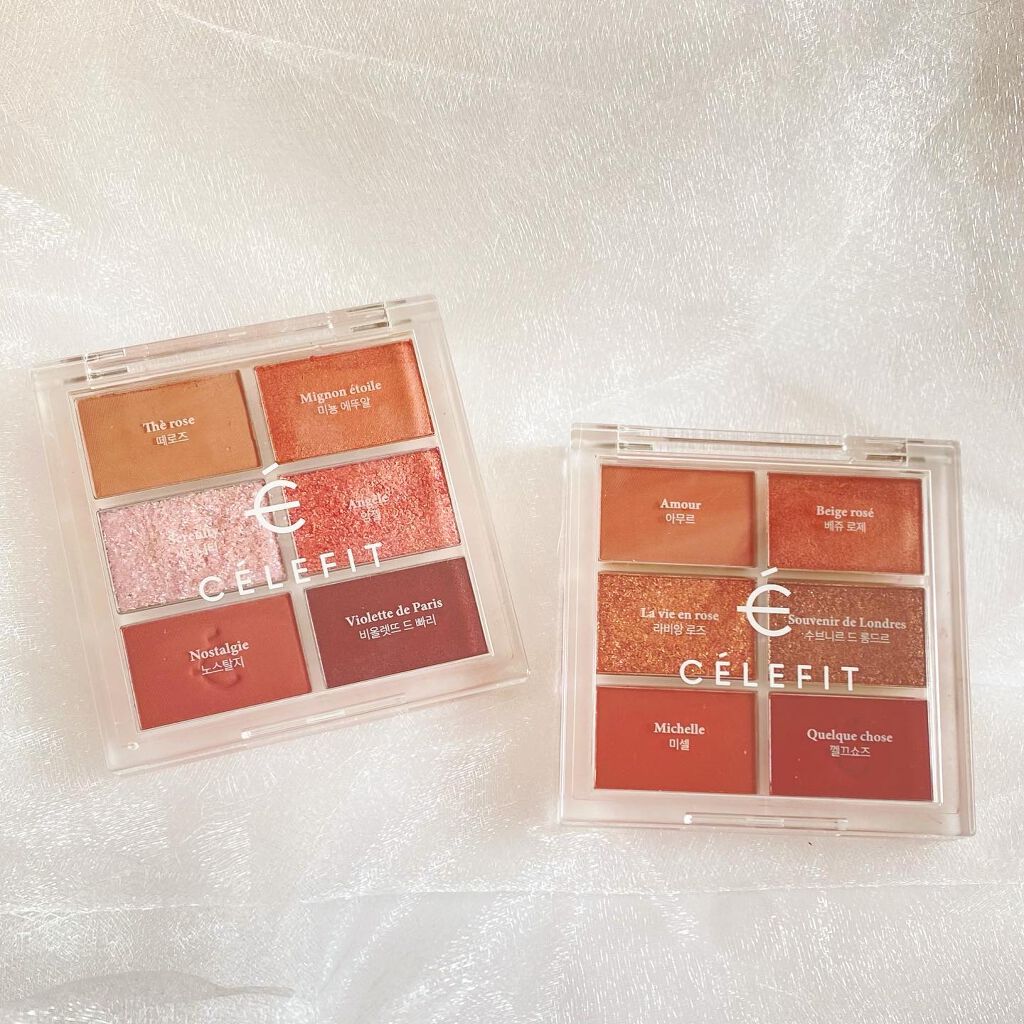 プロアイシャドウパレットセシル/CELEFIT/アイシャドウパレットを使ったクチコミ(4枚目)