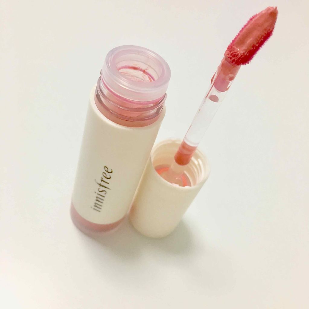 ビビッドクリーミーティント/innisfree/口紅を使ったクチコミ（1枚目）